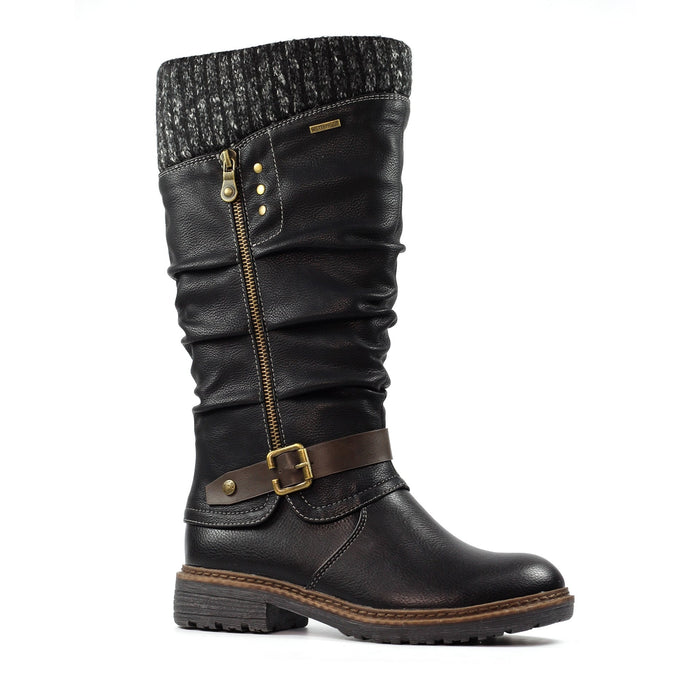 Brisbane Black Waterproof Boot