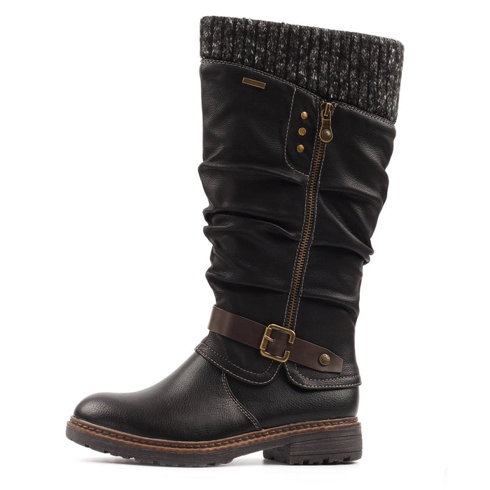 Brisbane Black Waterproof Boot
