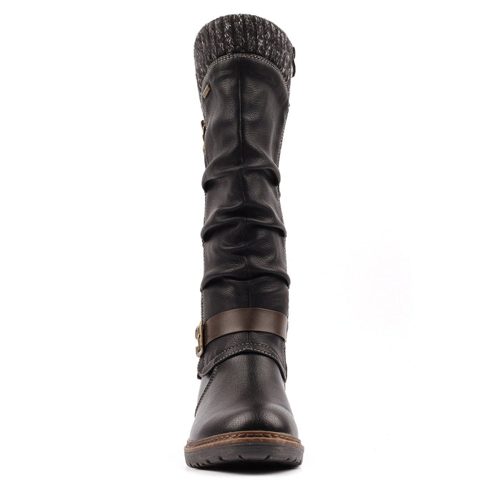 Brisbane Black Waterproof Boot