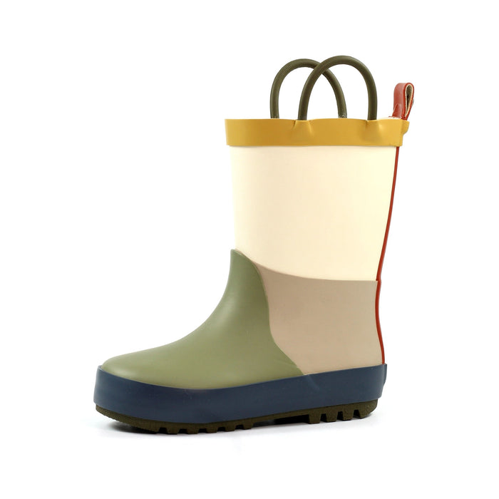 Bubblegum Olive Toddler Wellington