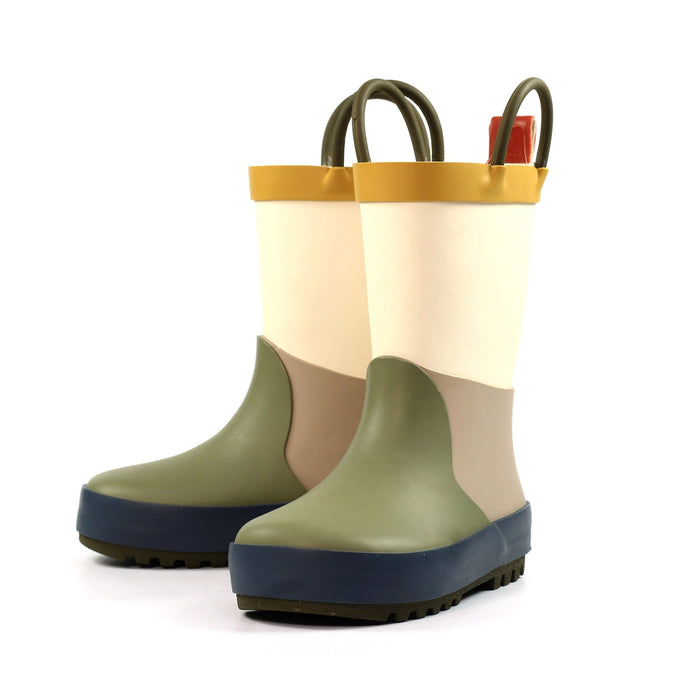 Bubblegum Olive Toddler Wellington