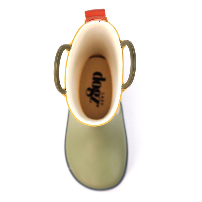 Bubblegum Olive Toddler Wellington