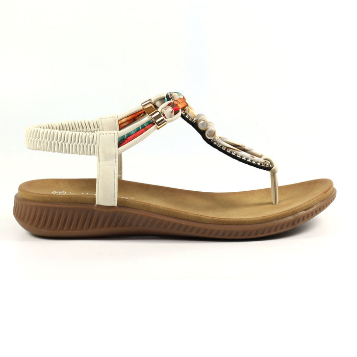 Bunton White Sandal