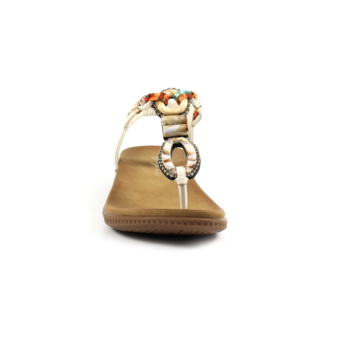 Bunton White Sandal