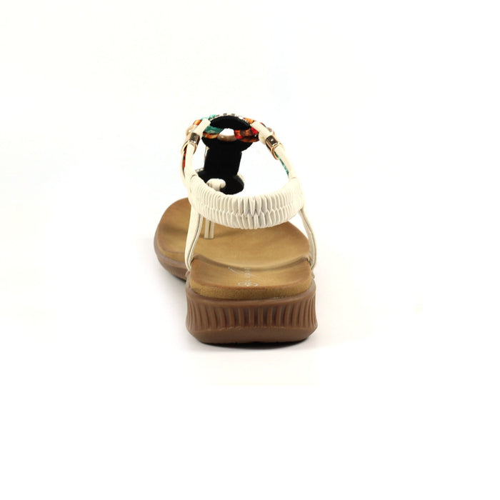Bunton White Sandal
