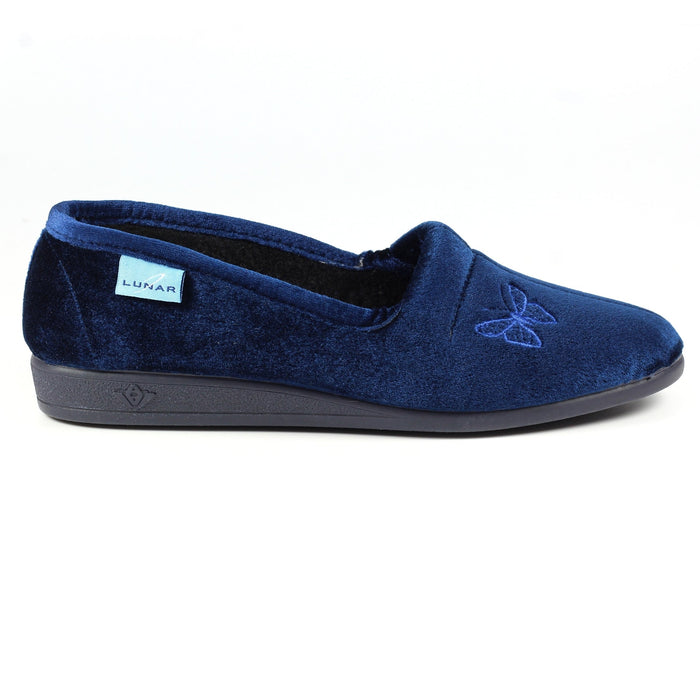 Butterfly Blue Slipper