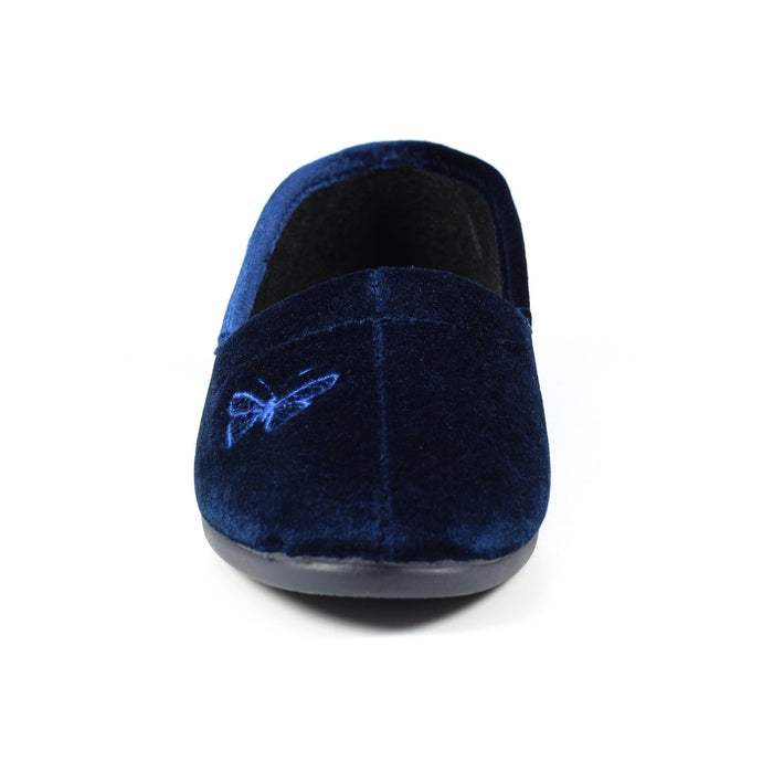 Butterfly Blue Slipper