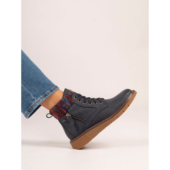 California Navy Wide Fit Boot