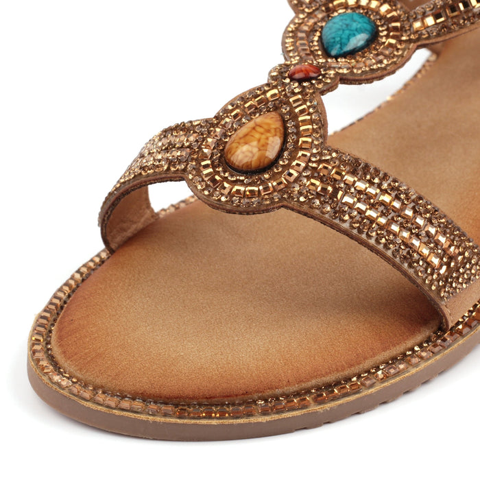 Calista Bronze Sandal
