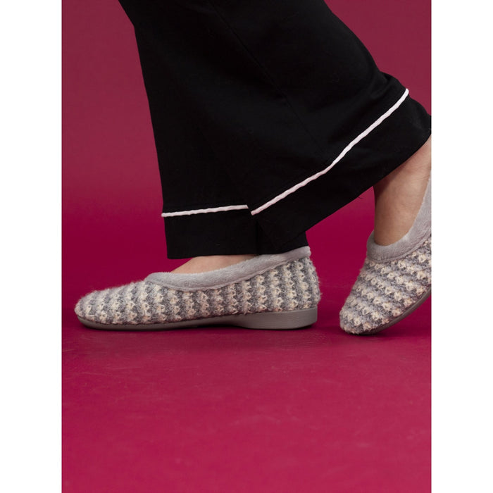 Cambria Grey Slipper