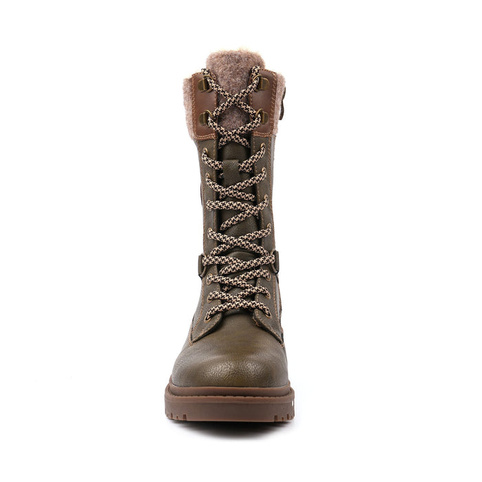 Cambridge Khaki Ice Grip Waterproof Mid Boot