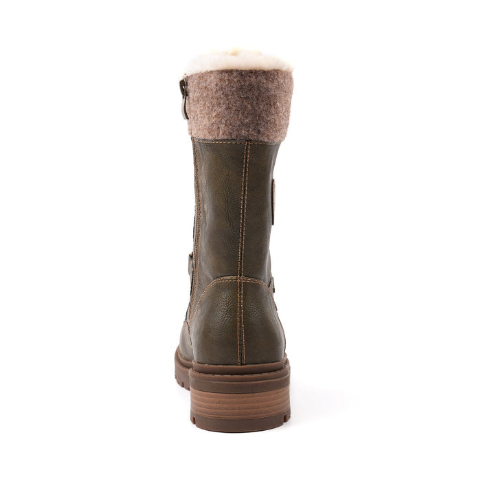 Cambridge Khaki Ice Grip Waterproof Mid Boot