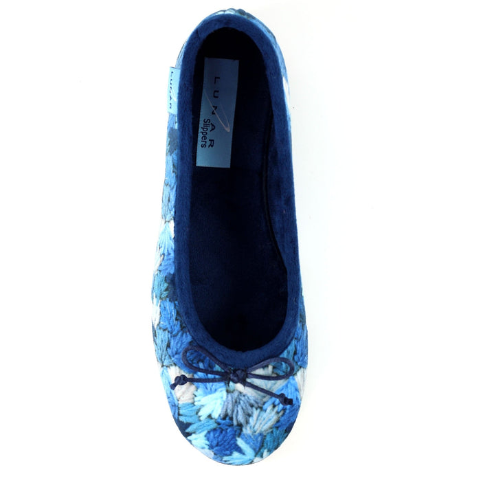 Cancun Blue Pump Slipper