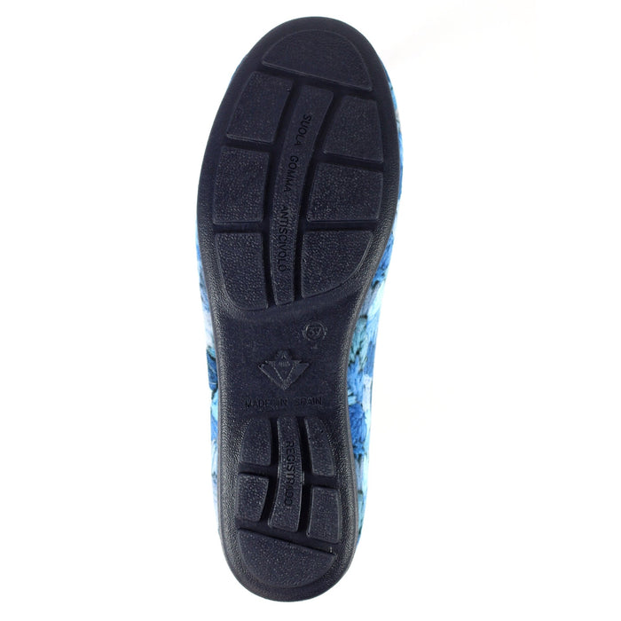 Cancun Blue Pump Slipper