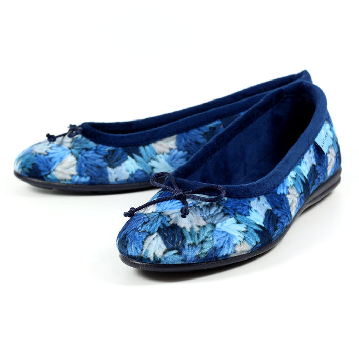 Cancun Blue Pump Slipper