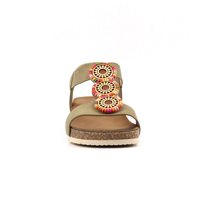 Candice Khaki Sandal