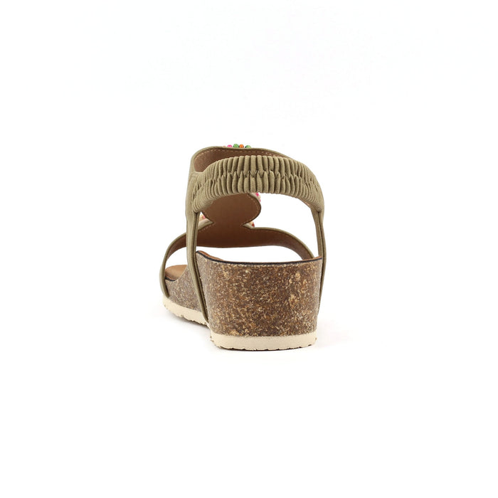 Candice Khaki Sandal