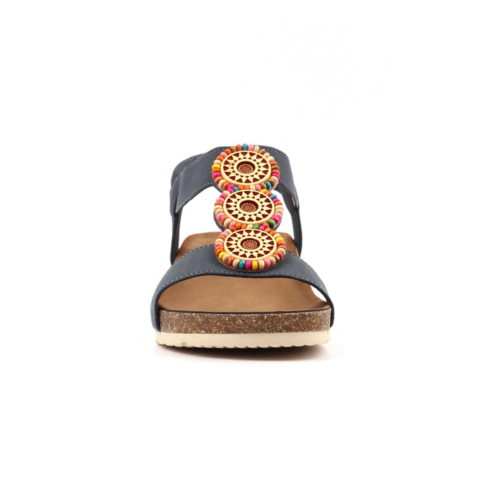 Candice Navy Sandal