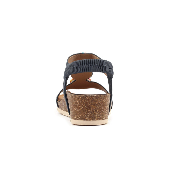 Candice Navy Sandal