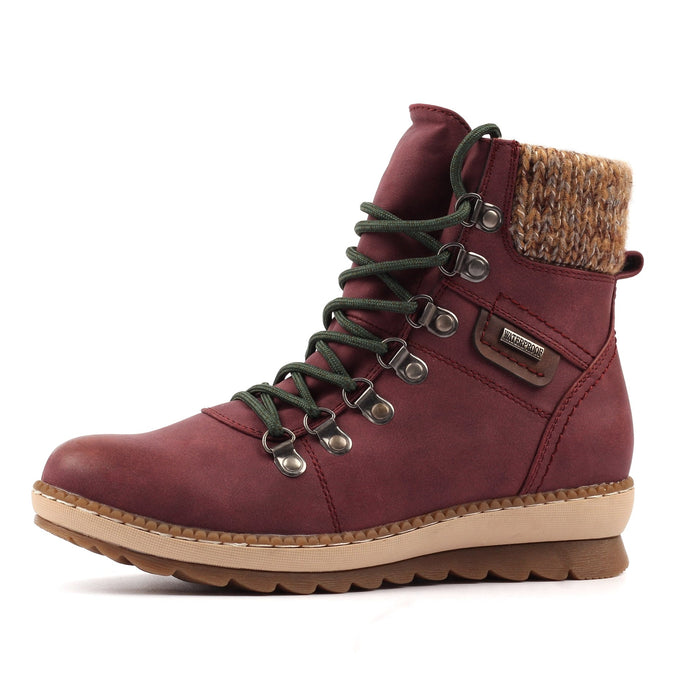 Candy Burgundy Waterproof Boot