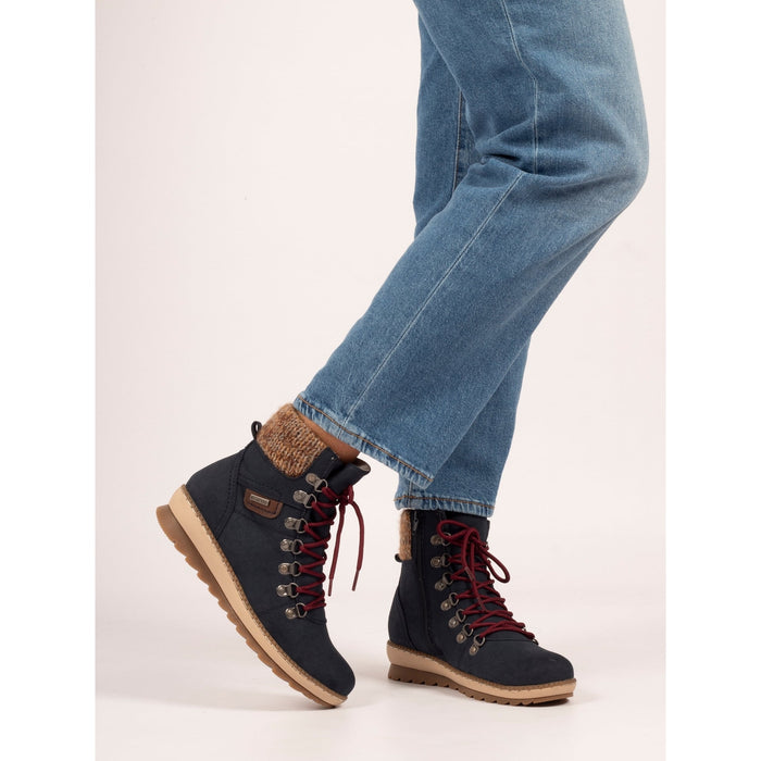 Candy Navy Waterproof Boot