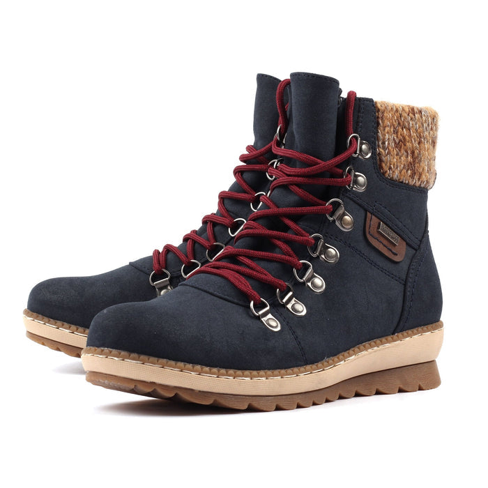 Candy Navy Waterproof Boot