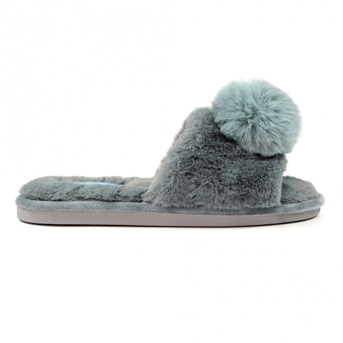 Cara Grey Slipper