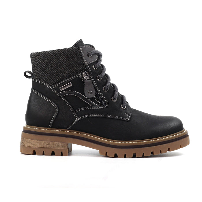 Caramel Black Waterproof  Boot