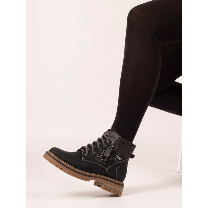 Caramel Black Waterproof  Boot