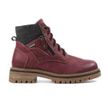 Caramel Burgundy Waterproof  Boot