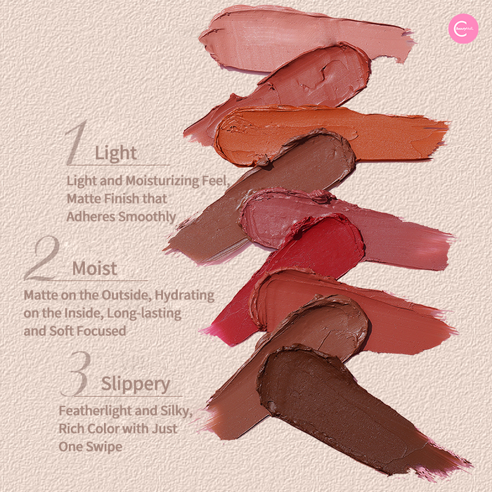 CARMELA Soft Matte Lip Mud Palette style #Lip Mud Palette