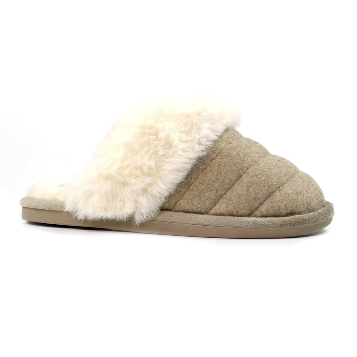 Carol II Beige Boxed Slipper