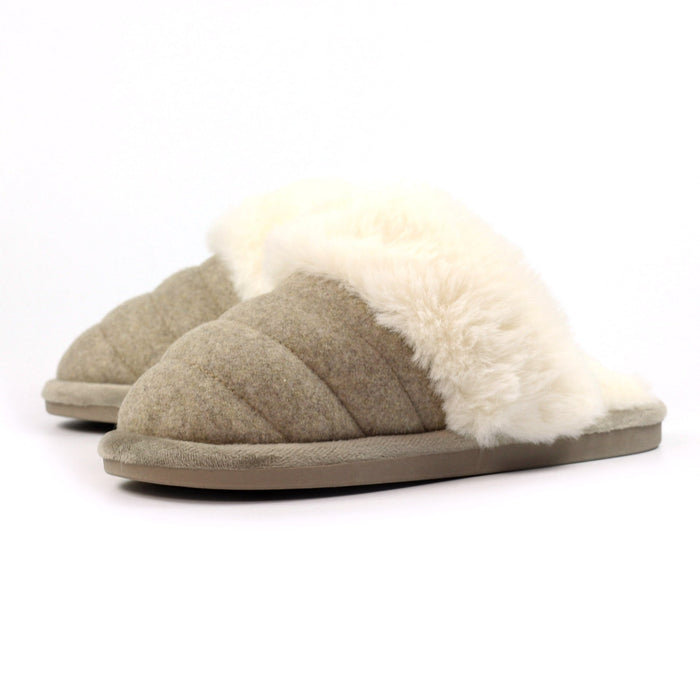 Carol II Beige Boxed Slipper