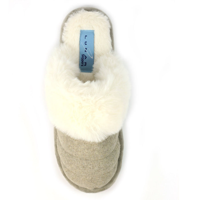Carol II Beige Boxed Slipper