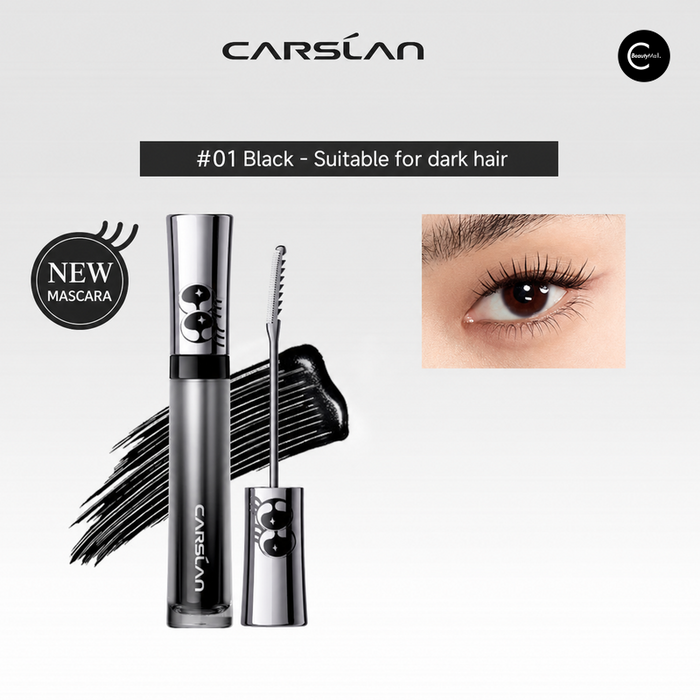 CARSLAN mascara in shade 01 Black.