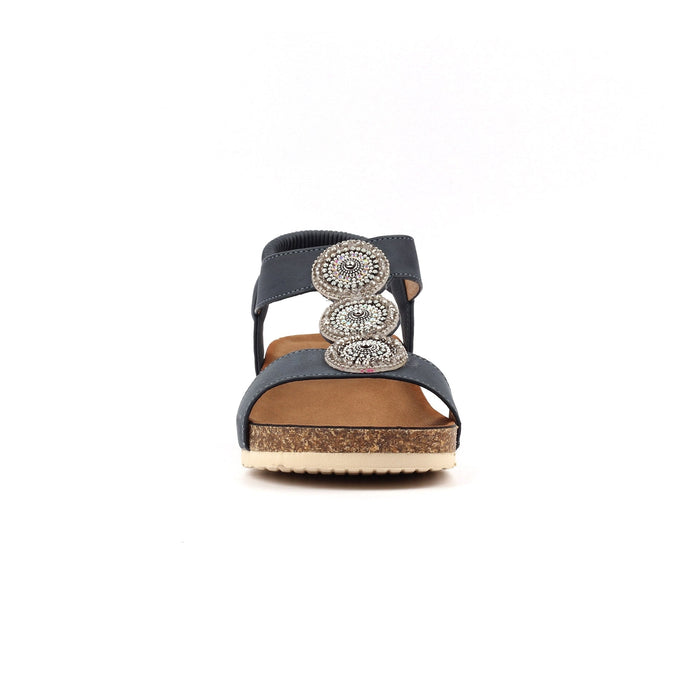 Cassidy Navy Sandal