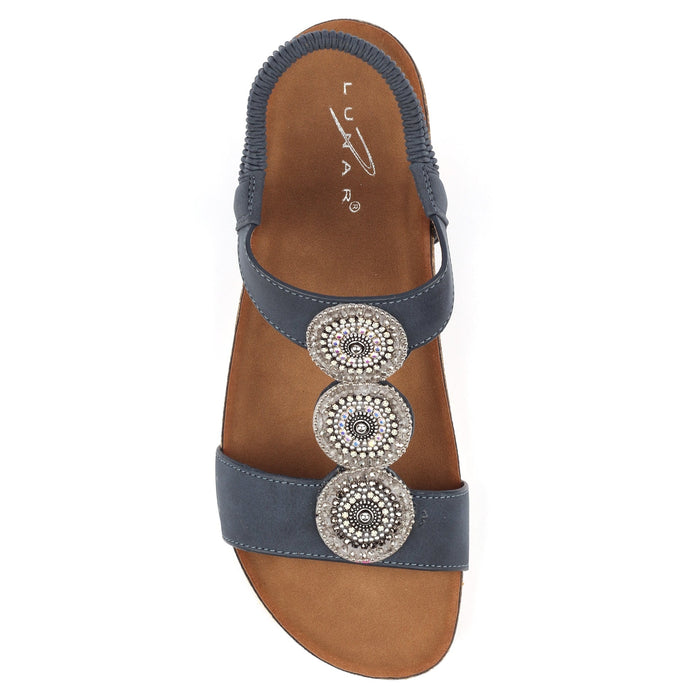 Cassidy Navy Sandal