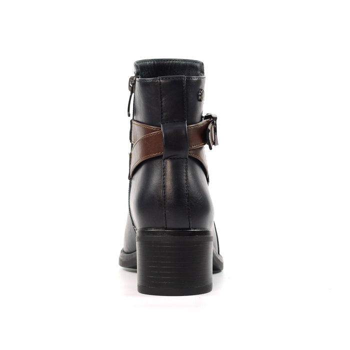 Cassie Navy Ankle Boot