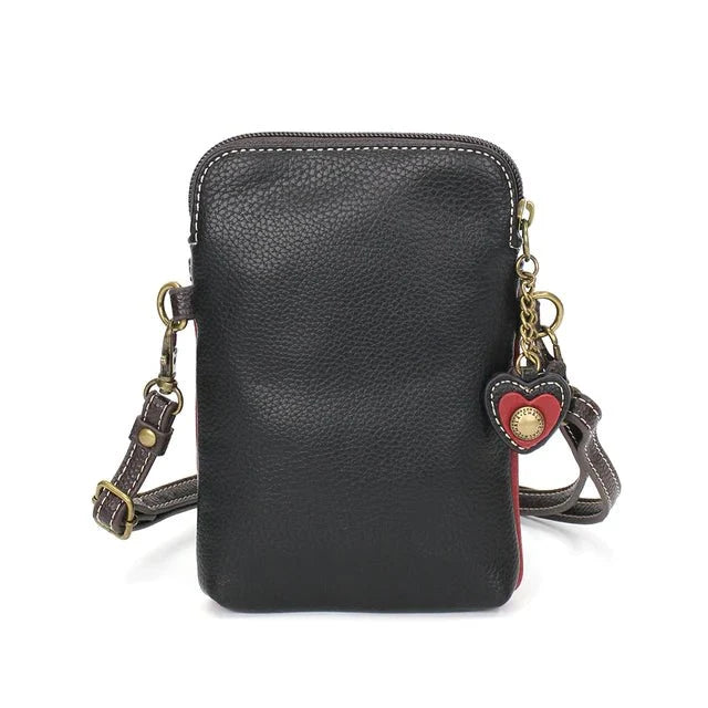 Cell Phone Xbody Burgundy Rooster