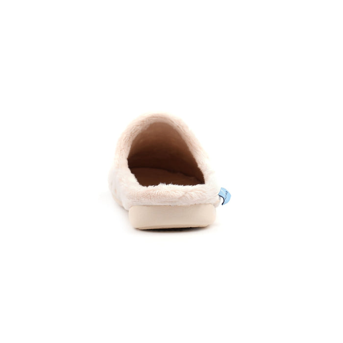 Cerys Beige Mule Slipper