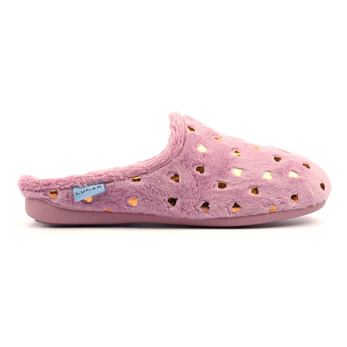Cerys Pink Mule Slipper