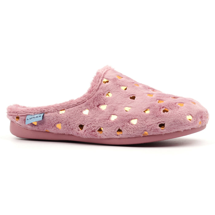 Cerys Pink Mule Slipper