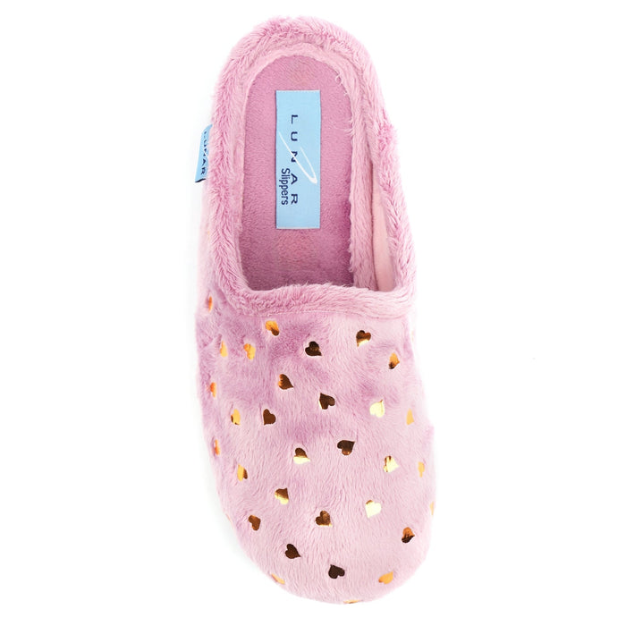 Cerys Pink Mule Slipper