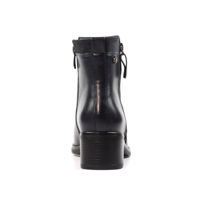 Chambers Navy Ankle Boot