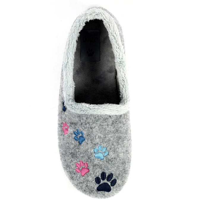 Charley Grey Slipper