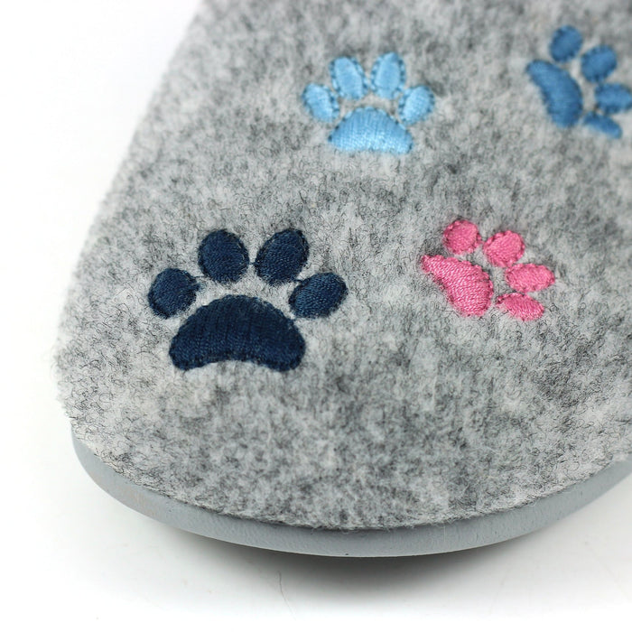 Charley Grey Slipper