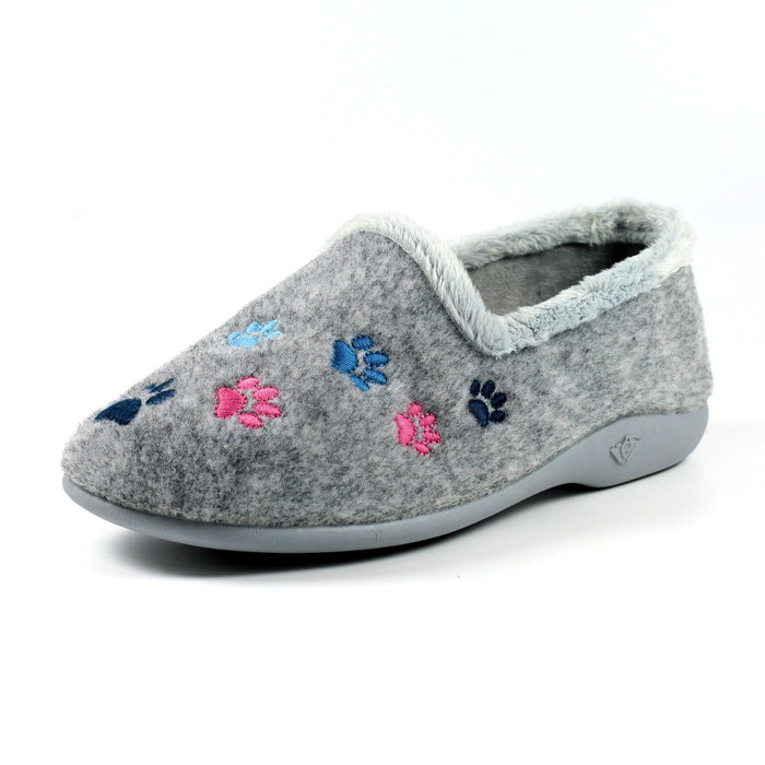 Charley Grey Slipper