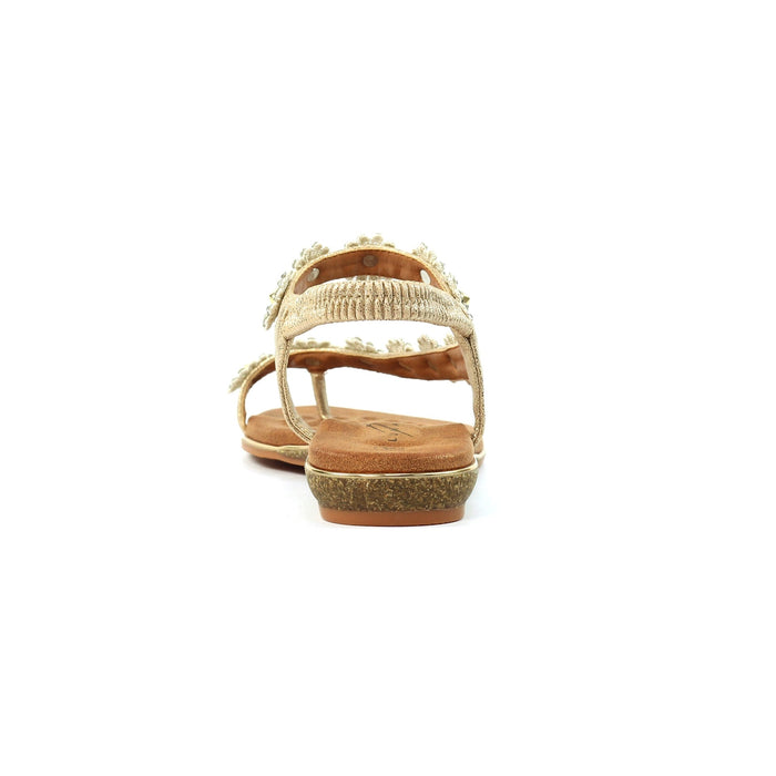 Charlotte II Gold Sandal