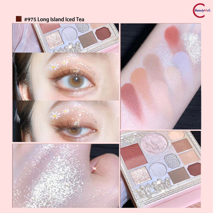 CHEERFLOR Angel Embossed Eyeshadow Palette shade 972