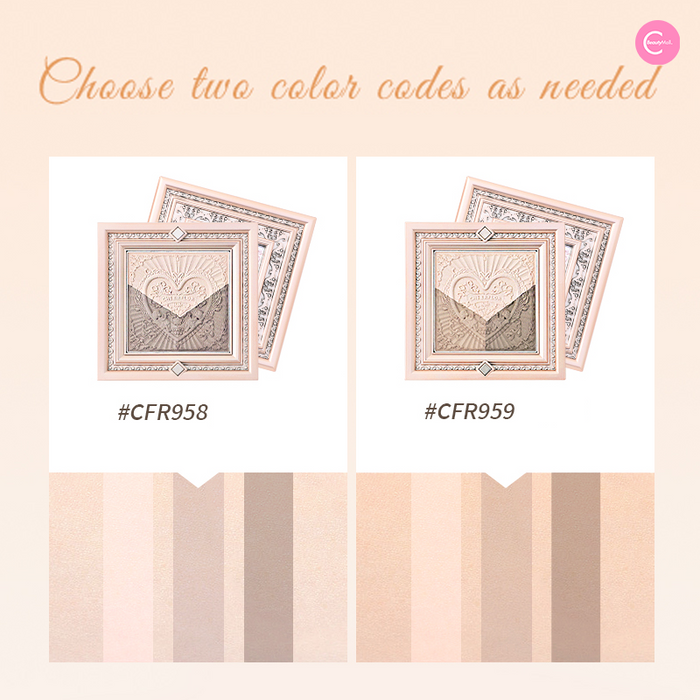 CHEERFLOR Angel Frame Contour & Highlight Palette shade #958